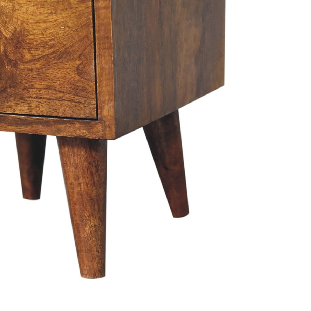 Classic Side Table Nightstand with Nordic Style Legs