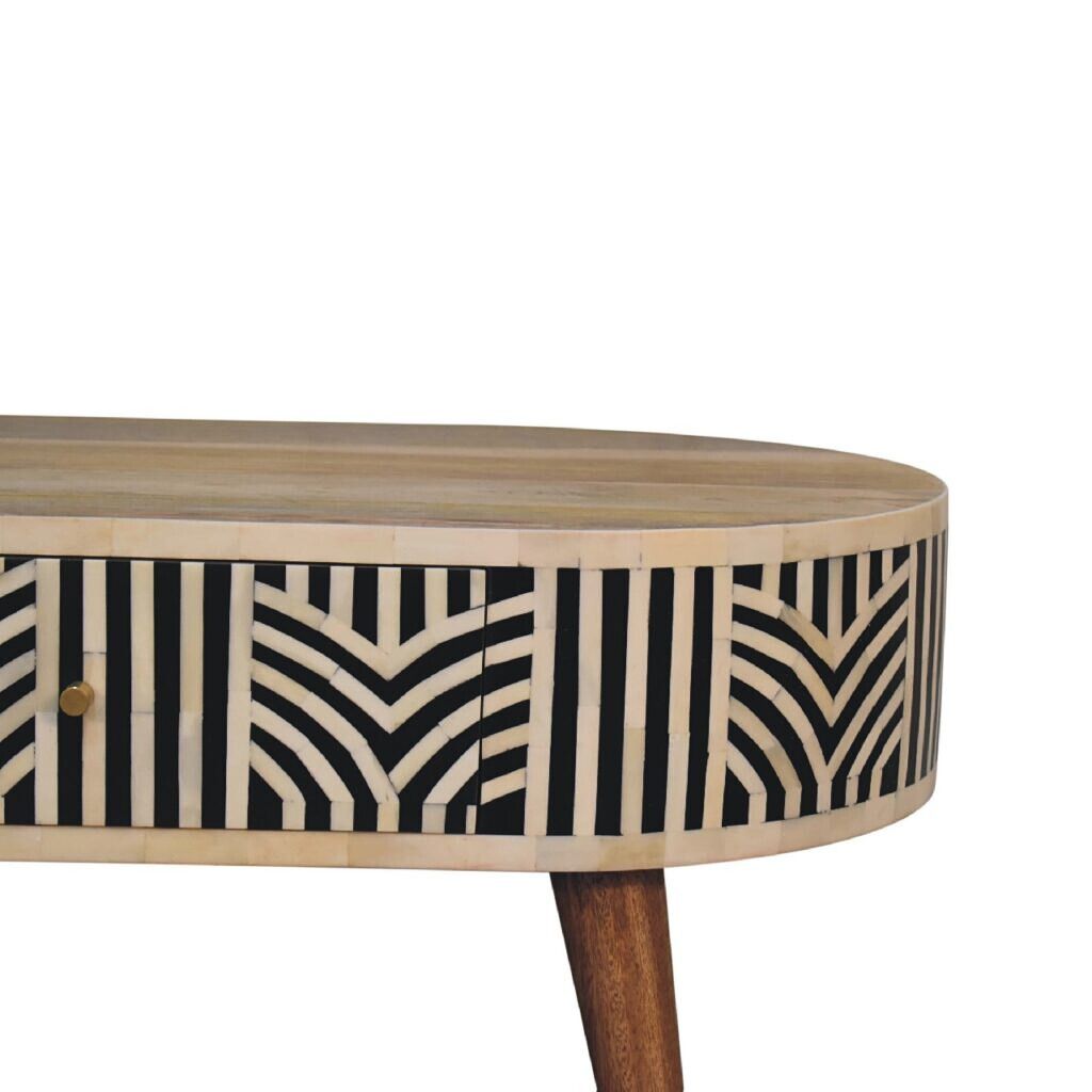 Coffee Table Bone Inlay