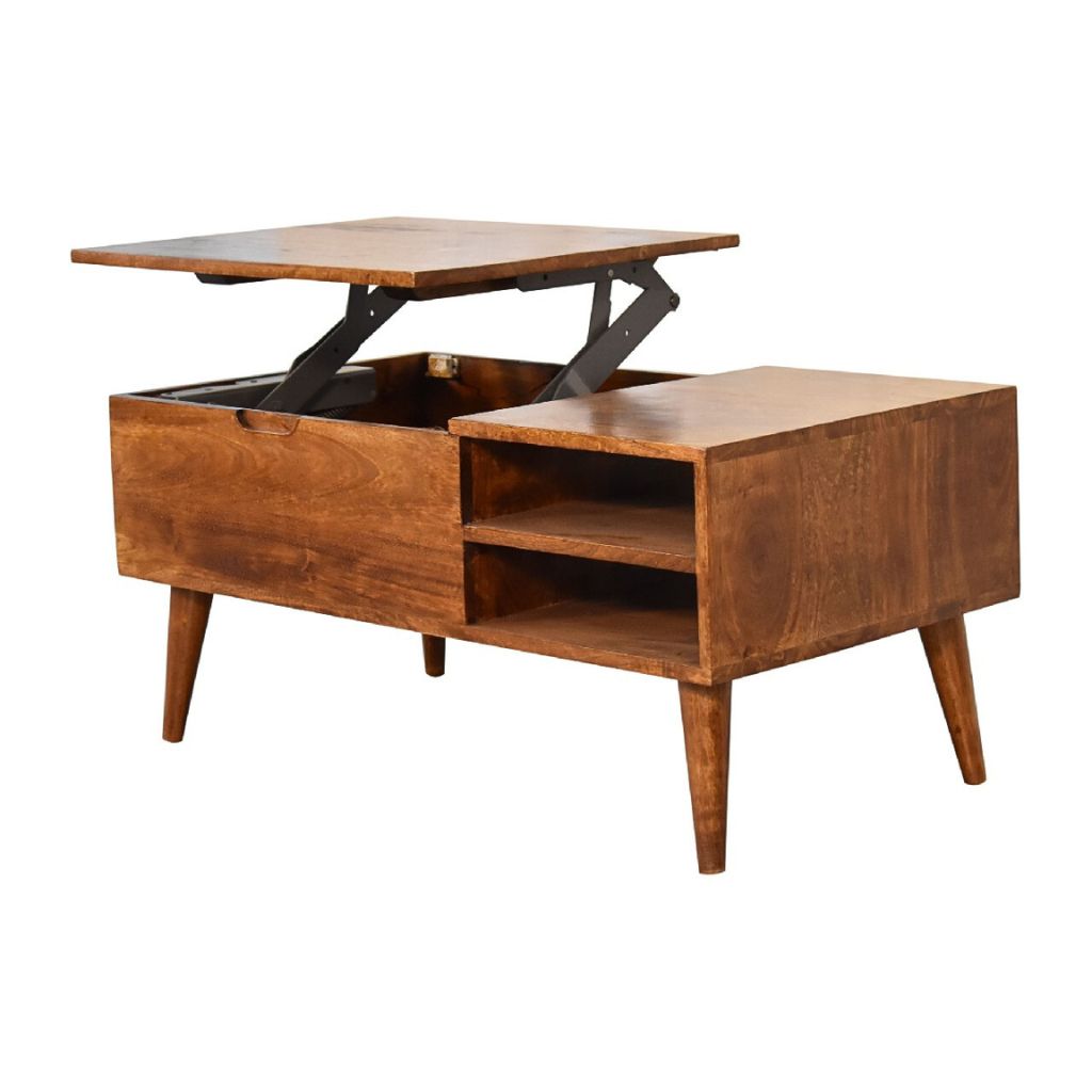 Versatile Entertainment Center with 2 Open Slot