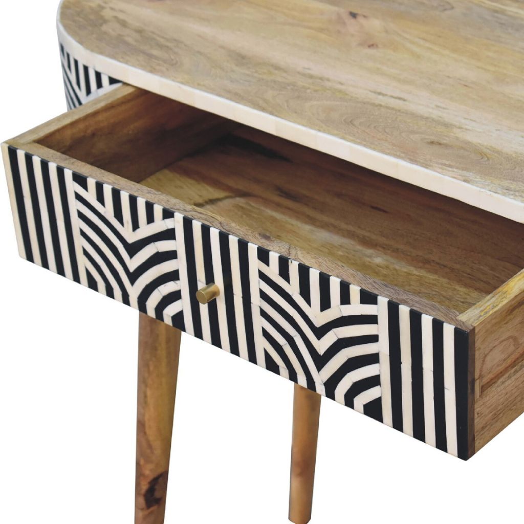 Bone Inlay Console Table |  Edessa - Art Deco