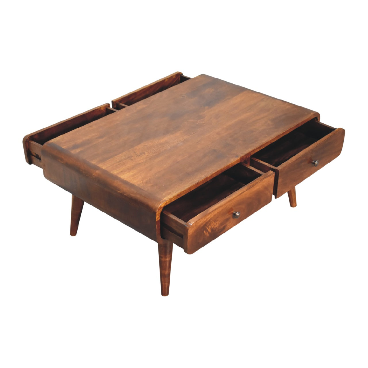 Sonata Coffee Table with storage | Chestnut